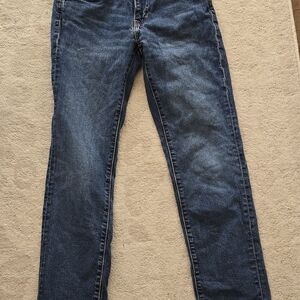 Levi's Men's Slim Jeans in Dark Blue